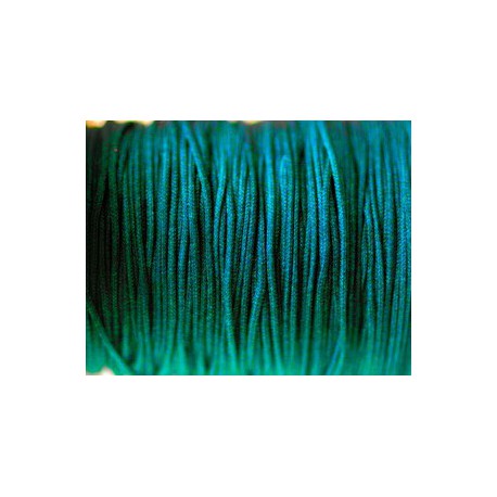Synthetic cord 1mm LIGHT EMERALD x3m